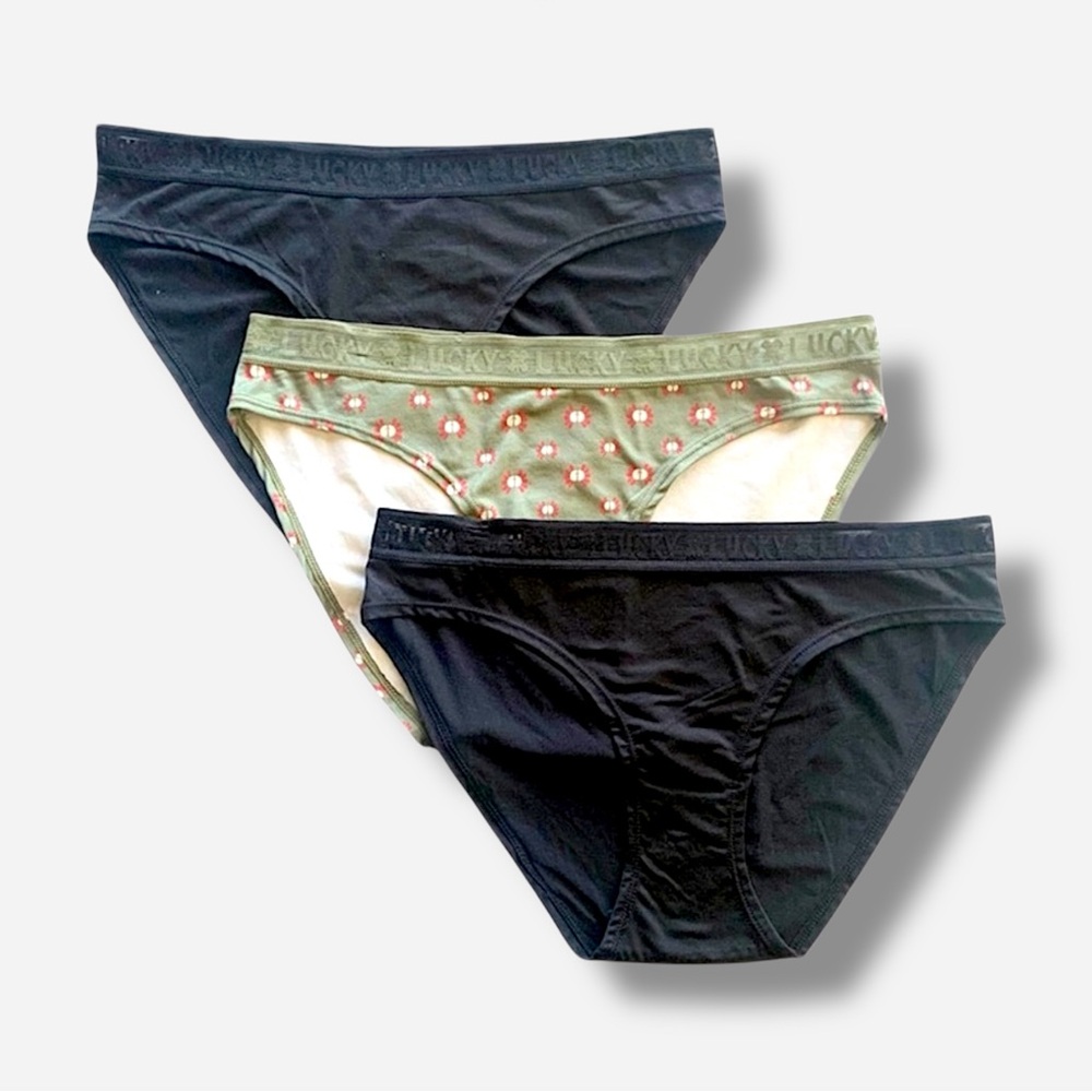 🌸New🌸 3pk Lucky Brand Hipster Panty Lot NWOT
